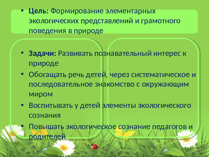 Экологический Проект: "Мир в котором мы живем"