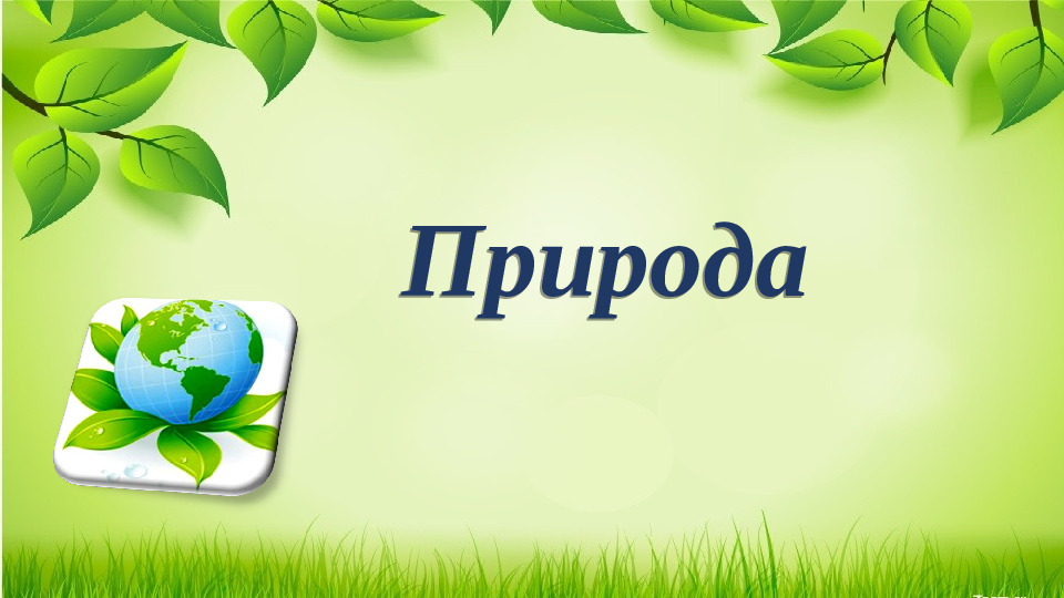 Презентация на тему "Природа"