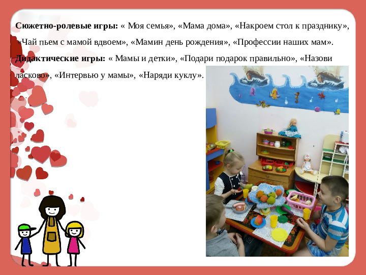 Проект на тему :"Мамин праздник—мамин день"