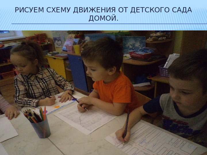 Презентация проекта "Улицы родного города" в старшей группе.