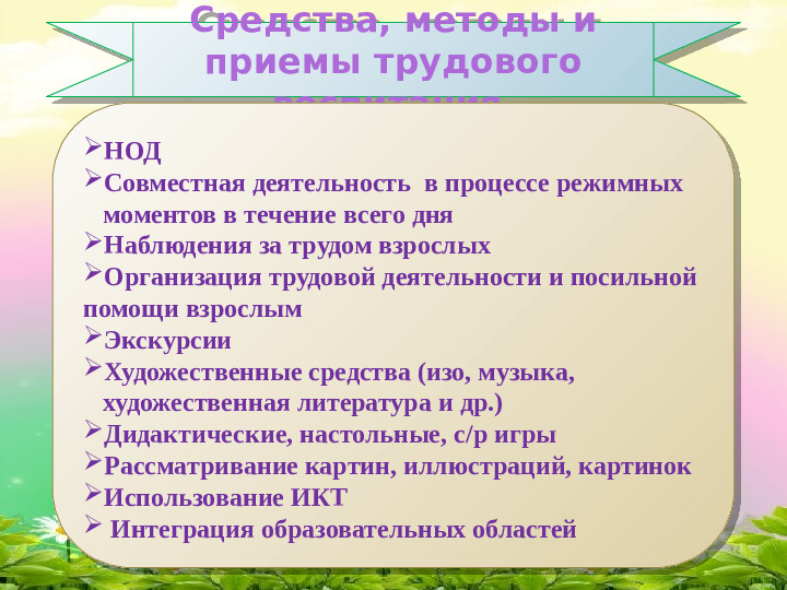 Презентация " Коллективный труд в природе"