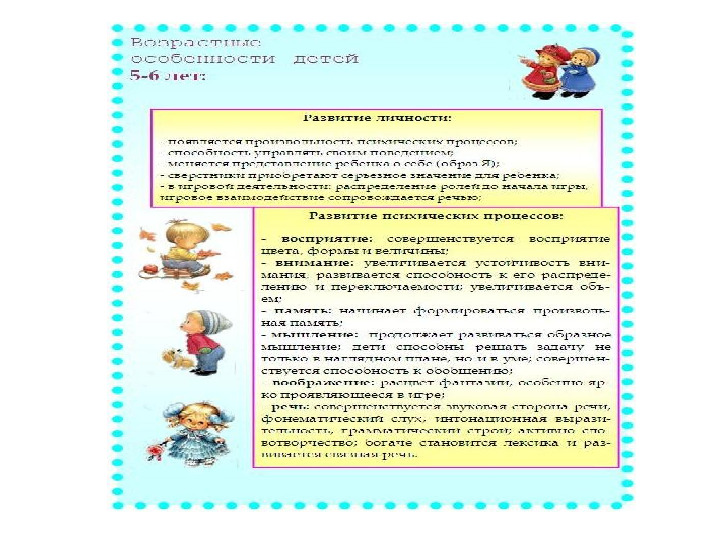 Презентация "Возрастные особенности детей 5-6 лет"