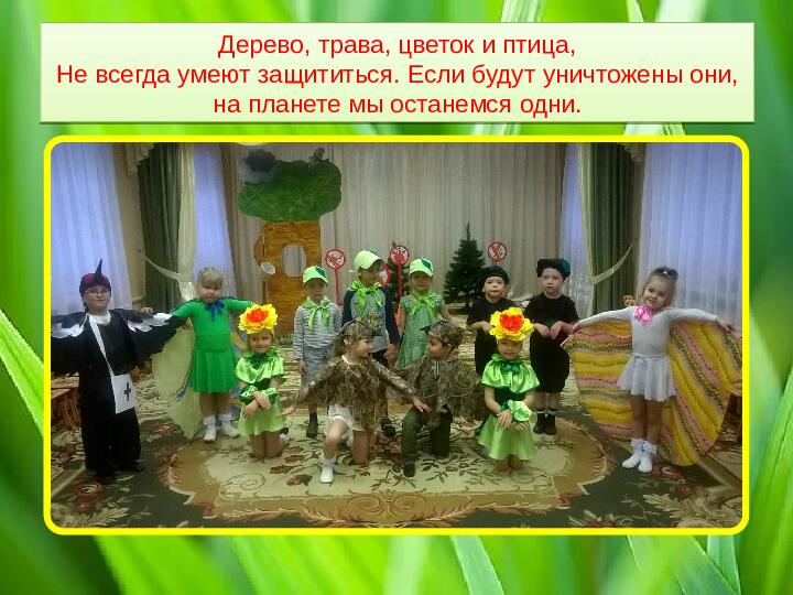 Проект " Береги природу леса"