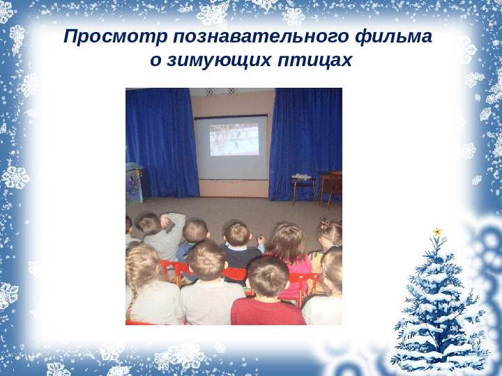 Презентация проекта "Зимующие птицы"