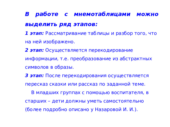Презентация для воспитателей "Что такое мнемотехника"