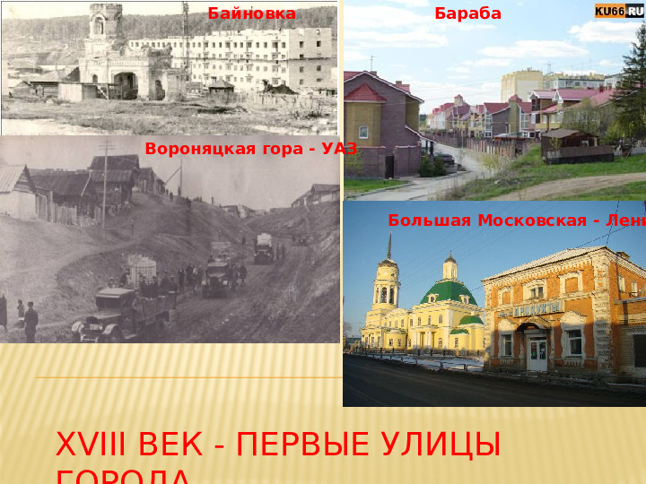 Презентация "Улицы города Каменска - Уральского"