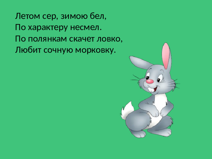 Презентация к занятию Дикие животные