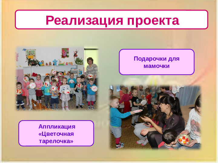 Презентация проекта "Наши мамы лучше всех!"