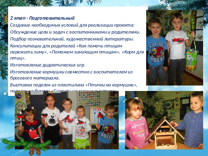 Презентация "Поможем Пернатым друзьям зимой"
