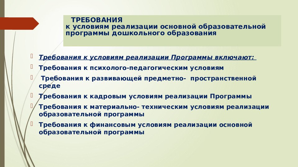 Презентация Федеральный государственный стандарт дошкольного образования