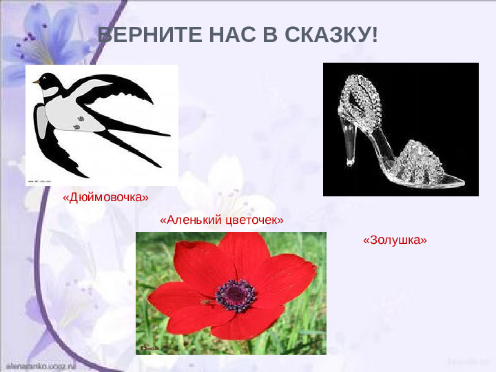 Презентация: Викторина «В гостях у сказки»