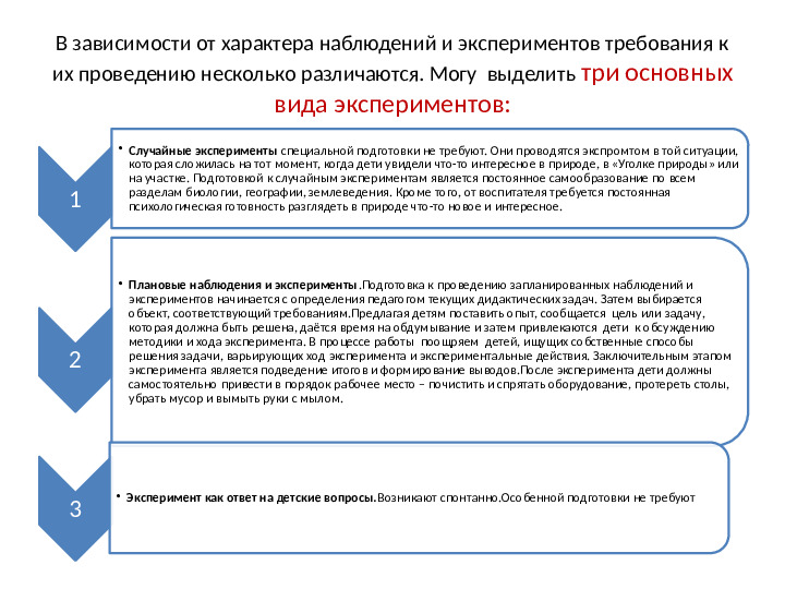 Презентация "Экспериментальная деятельность дошкольников как средство эффективного развития познавательной активности"