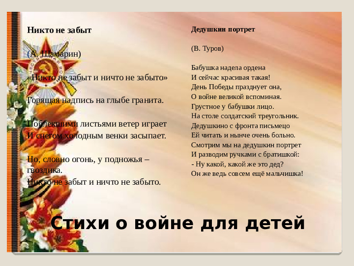 Проект о ВОВ "Пусть живые запомнят, и пусть поколение знают"