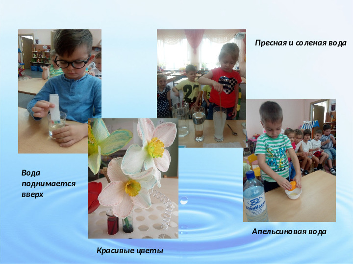 Познавательно-исследовательский проект "Тайны воды"