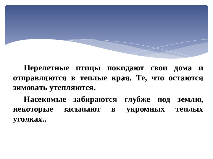 КАКОЙ БЫВАЕТ ПРИРОДА ЗИМОЙ