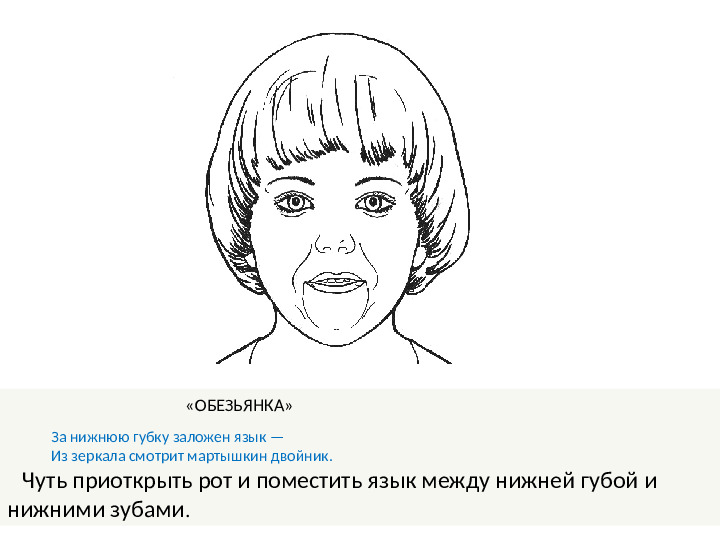 Презентация : "Артикуляционная гимнастика" для ДОУ