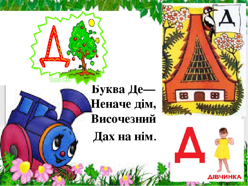 Презентація " На що схожі літери "