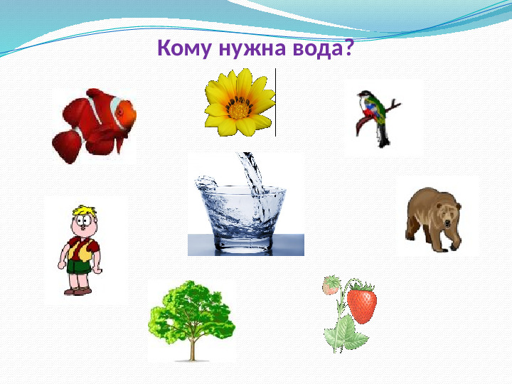 Презентация - приложение к экологическому проекту "Вода - это жизнь" (для старшей группы)