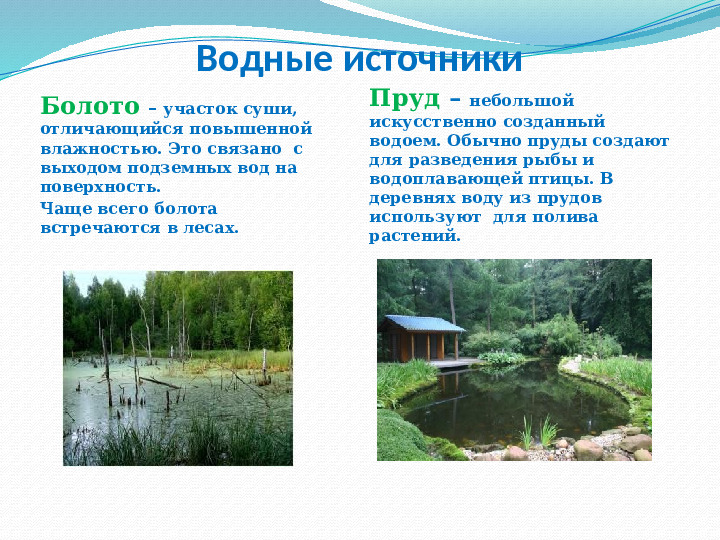 Презентация - приложение к экологическому проекту "Вода - это жизнь" (для старшей группы)