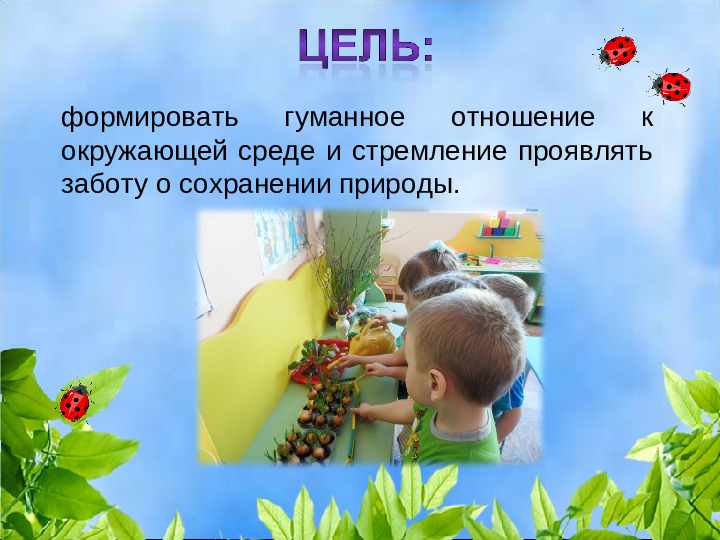 Презентация проекта "Как научить любить природу"