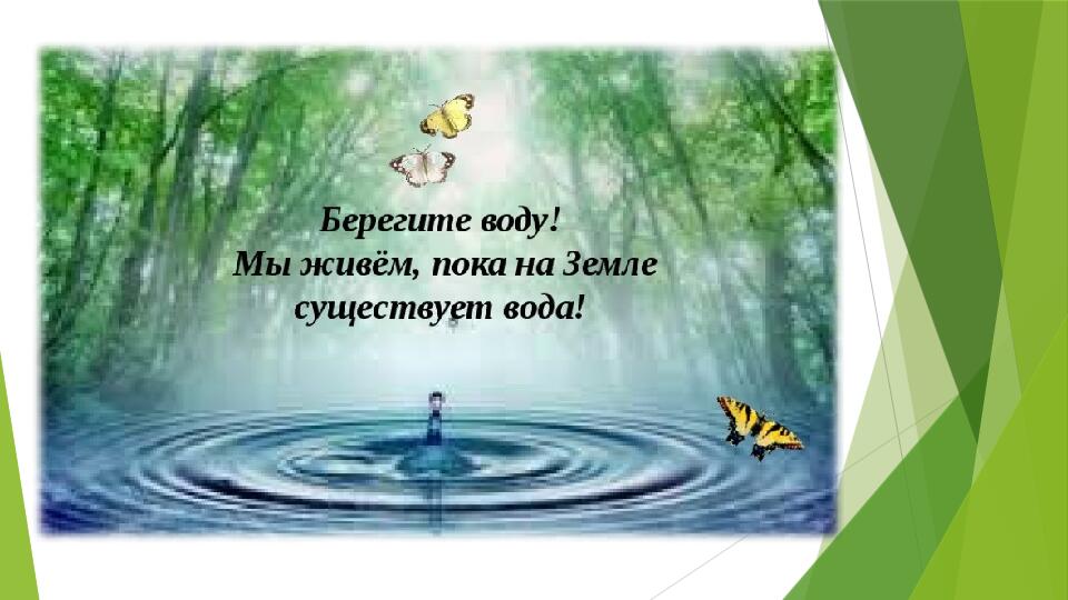 "Вода - источник жизни!"