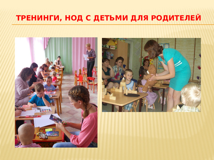 Презентация к выступлению на педсовете "Модель взаимодействия педагогов с родителями при подготовке детей к школе в дошкольном образовательном учреждении."