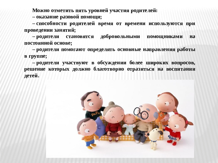 Взаимодействие педагога с родителями по созданию РППС