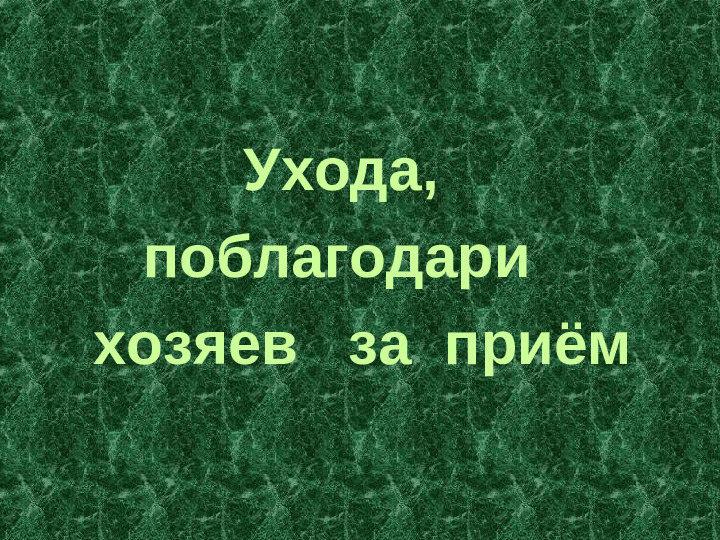 Презентация "Как вести себя в гостях"