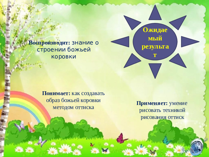 Технологическая карта "Божья коровка"