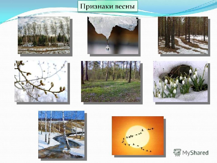 Презентация для дошкольников :"Весна идет!"