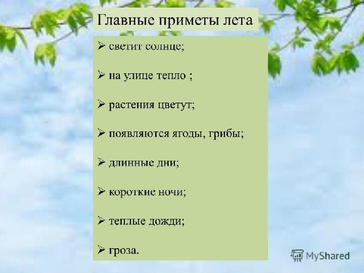 Презентация для дошкольников:"Ах, лето!"