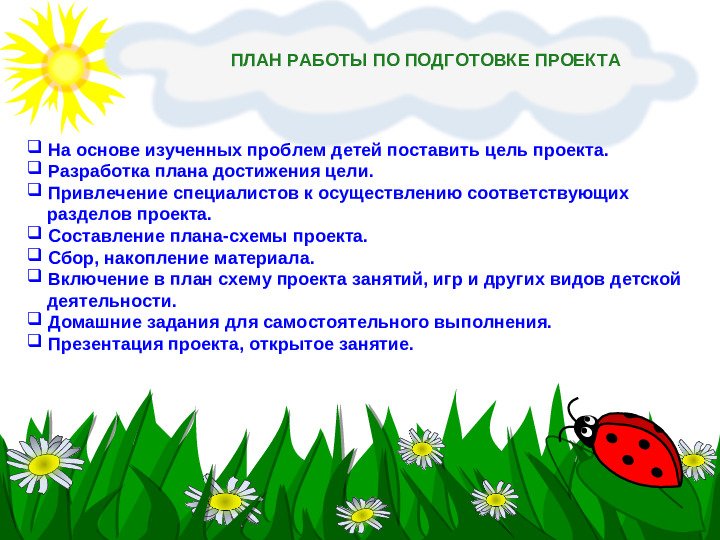 Презентация для воспитателей "Использование метода проекта в работе с дошкольниками"