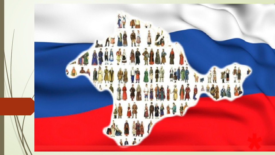 Презентация по окружающему миру на тему"Крым многонационален"
