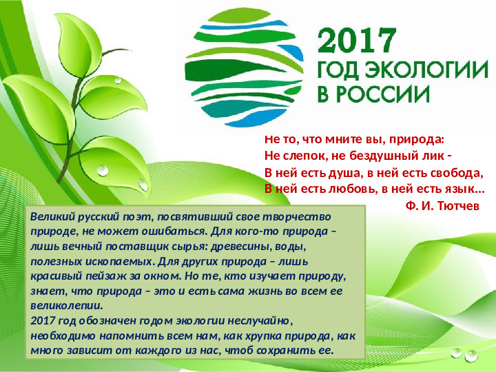 Презентация по экологическому воспитанию детей младшего дошкольного возраста