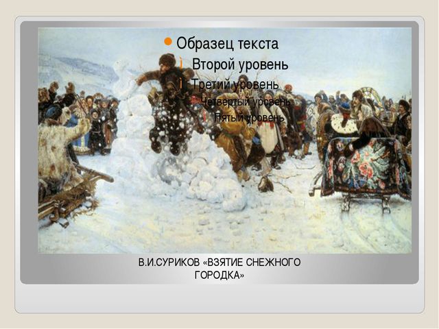 Зима в картинах русских художников. Презентация для детей