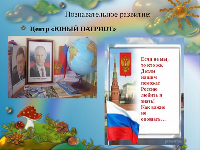 Предметно-пространственная развивающая среда