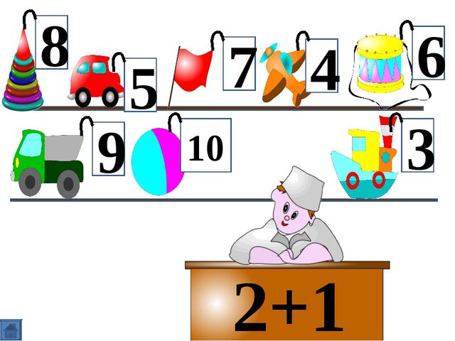 Игра для дошкольников по ФЭМП