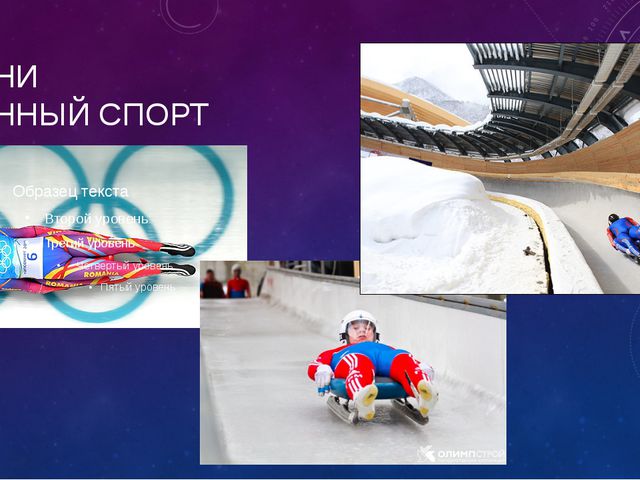 Зимние виды спорта. Презентация для дошкольников