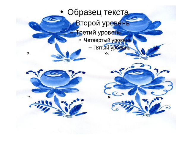Декоративная роспись. Презентация для детей