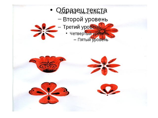 Декоративная роспись. Презентация для детей