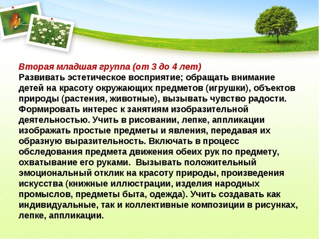 Изобразительная деятельность в детском саду
