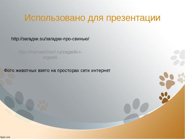 Домашние животные и их детёныши. Презентация для детей дошкольного возраста