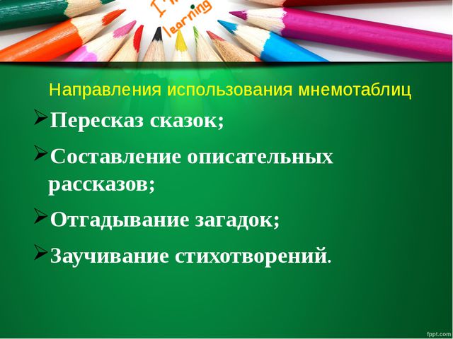 Развитие памяти дошкольников средствами мнемотехники