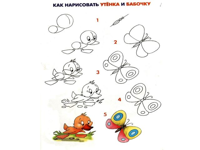 Учимся рисовать деревья, цветы, животных. Презентация по изо для дошкольников