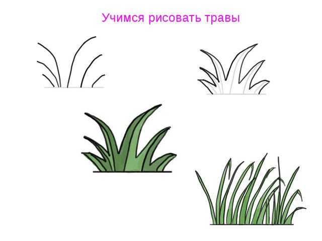 Учимся рисовать деревья, цветы, животных. Презентация по изо для дошкольников