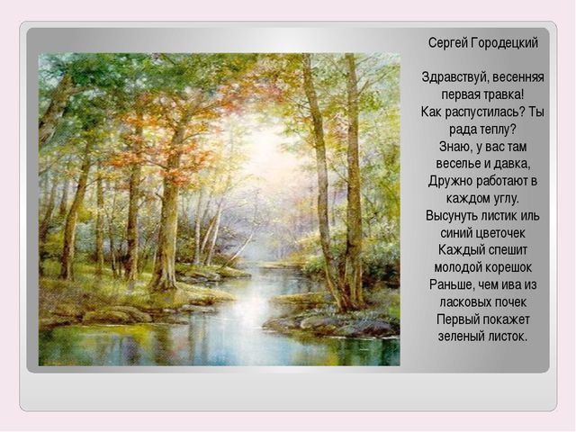 Весна глазами художников. Презентация для дошкольников