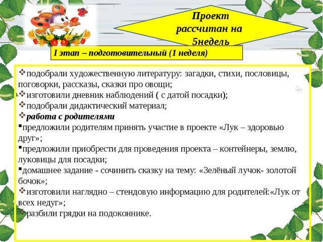 Лук. Презентация для дошкольников