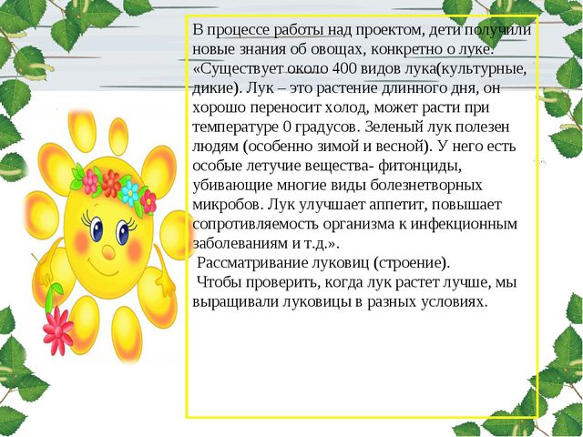 Лук. Презентация для дошкольников
