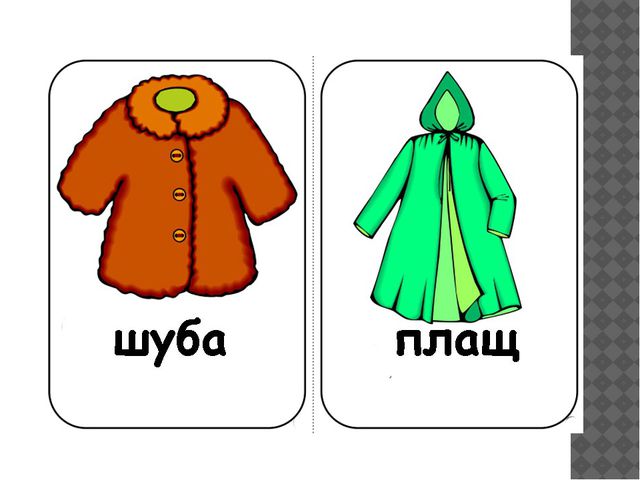 Одежда и обувь. Презентация для детей