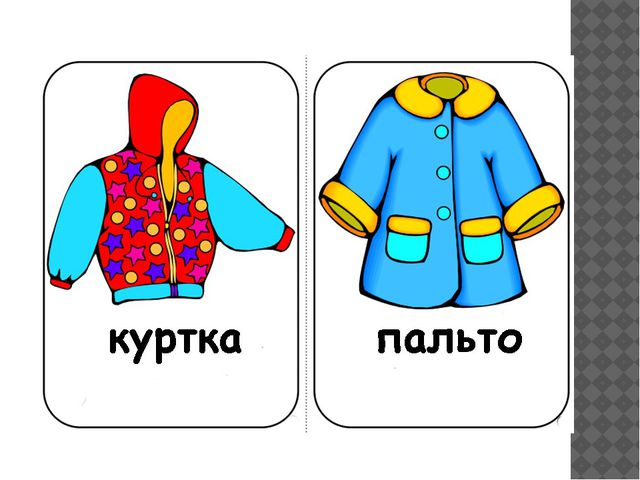 Одежда и обувь. Презентация для детей